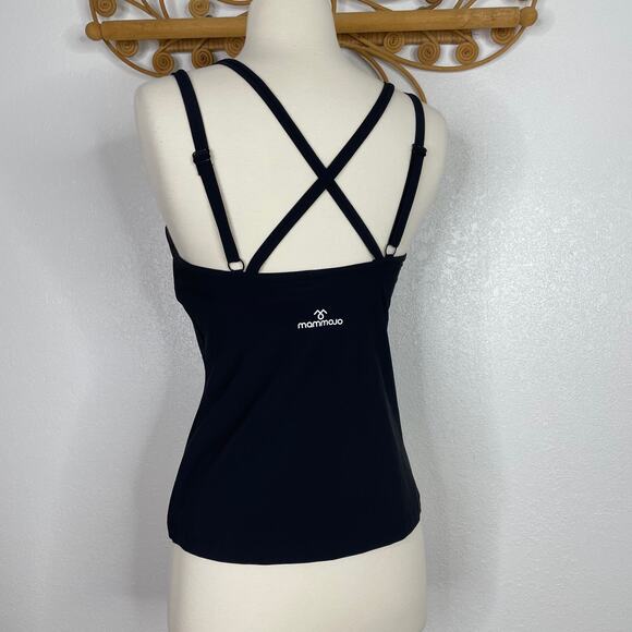 NEW Mammojo Breast-Feeding Swimsuit Tank black S - Picture 3 of 5